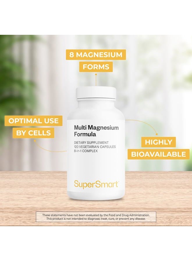 SuperSmart Optimag - Minerals - Reduces Fatigue - Covers 100% of Daily Magnesium Needs - Vegan - SuperSmart - Image 2