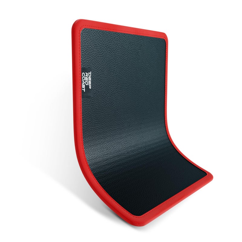 Deepredcoast Magnetic Tool Mat, 40 lbs Heavy Duty Magnetic Parts Holder, 9.8" Ã— 12.9" Flexible Non Slip Tool Organizer with PVC Protection for Garage, Workshop & Auto Repair, Red - Image 1