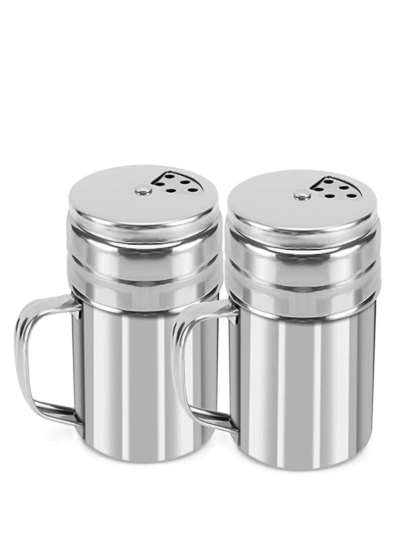 Y&D Seasoning Bottle Stainless Steel Spice Shaker with Handle Containers Dredge Salt/Sugar/Spice/Pepper Rotating Cover for Cooking Kitchen Gadget  - Image 1