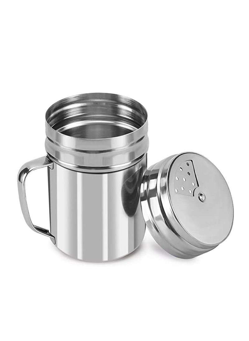 Y&D Seasoning Bottle Stainless Steel Spice Shaker with Handle Containers Dredge Salt/Sugar/Spice/Pepper Rotating Cover for Cooking Kitchen Gadget  - Image 2