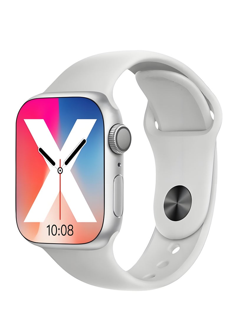 Smart Watch S12 MAX，Business Smartwatch，Waterproof Fitness Watch，Bluetooth Calling，Compatible with Androd and IOS systems，TFT Display，Heart Rate Moitoring，Grey - Image 1