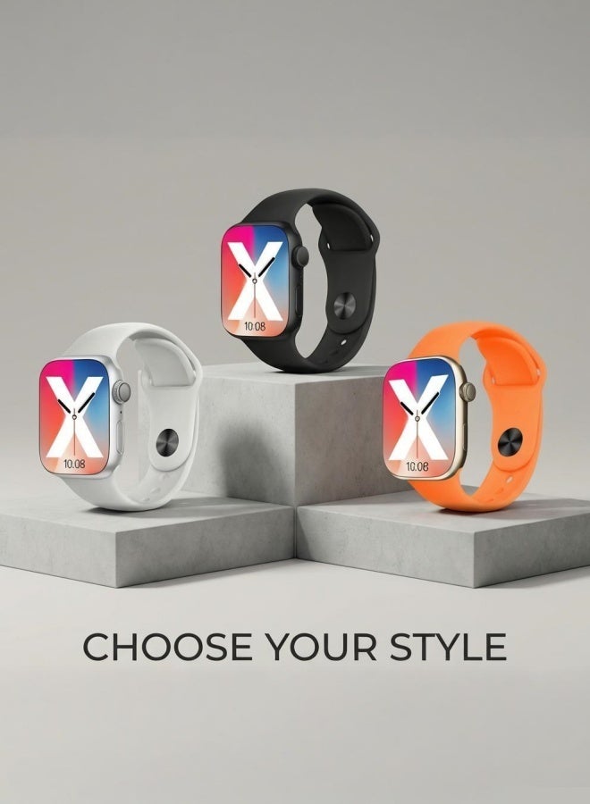 Smart Watch S12 MAX，Business Smartwatch，Waterproof Fitness Watch，Bluetooth Calling，Compatible with Androd and IOS systems，TFT Display，Heart Rate Moitoring，Grey - Image 3