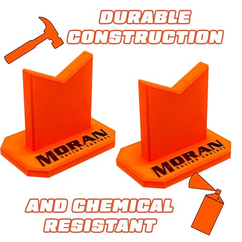 MORANO Moran Racing Engines Crankshaft Stands | Universal Fit | Chemical Resistant | Non-Slip Pads | Safely Supports Crankshaft | 1 Set of Stands - Image 4