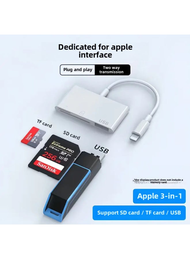 نيوترل عدد كبير من قارئ بطاقات Type-C، هاتف أندرويد Type-C، جهاز كمبيوتر متعدد الوظائف OTG 2.0، قرص SD/TFU - Image 1