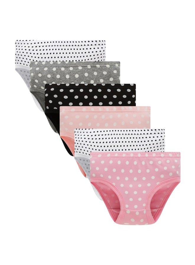 Winging Day Girls' Pure Cotton Panties Soft Underwear, Panties-19, 14 - Image 1