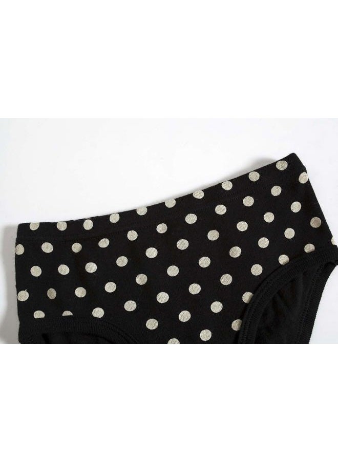 Winging Day Girls' Pure Cotton Panties Soft Underwear, Panties-19, 14 - Image 4