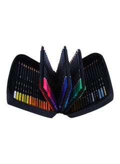 H&B 120 Colors Oil Painting Pencil with 1 * Eraser/ Sharpener Stick Art Set Kit Oil-based Soft Core  - Image 1