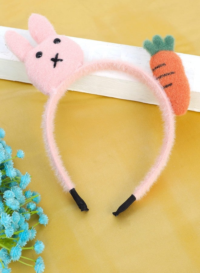 FabSeasons Hair Bands for Girls (3-10 years), Hairbands Pink Head Bands/Hair Accessories for Girls, combo pack of 2 - Image 2