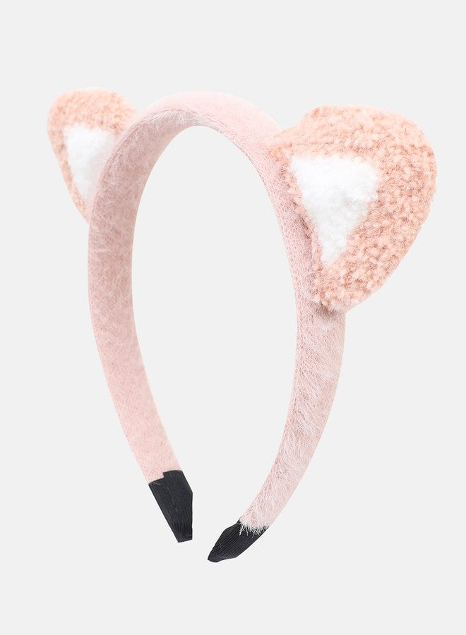 FabSeasons Hair Bands for Girls (3-10 years), Hairbands Pink Head Bands/Hair Accessories for Girls, combo pack of 2 - Image 5