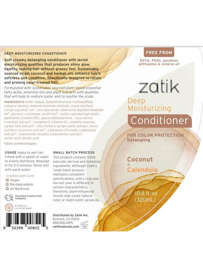 ZATIK Deep Moisturizing Conditioner, 10.8 FZ - Image 3