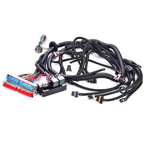 Iker 4L60E Engine Wiring Harness LS Swap Standalone Wire Compatible with GM DBC LS1 4.8L 5.3L 6.0L Vortec Engines 1997-2006. W/4L60E Transmission Drive by Cable - Image 2