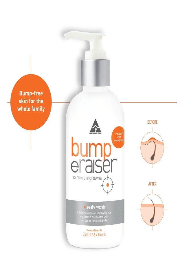 Bump eRaiser Zesty Wash For Ingrown Hair Treatment, Razor Bumps and Razor Burns And Hair Growth - Image 2