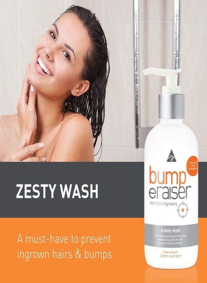 Bump eRaiser Zesty Wash For Ingrown Hair Treatment, Razor Bumps and Razor Burns And Hair Growth - Image 3