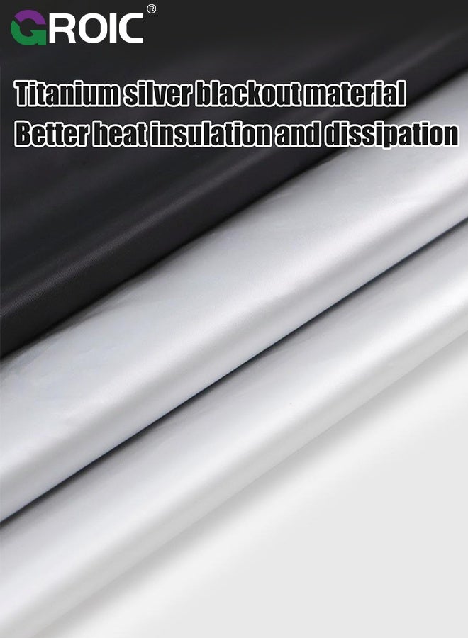 GROIC Car Sun Shade Umbrella,Cooling Car Windshield  Sun Shade Protect,Windshield Umbrella Sun Shade for Car,Portable Windshields Cover for Keeping The Cars Cool - Image 4