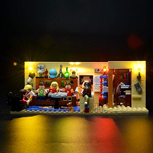 BRIKSMAX Big Bang Theory Led Lighting Kit- Compatible with Lego 21302 Building Blocks Model- Not Include The Lego Set - Image 5