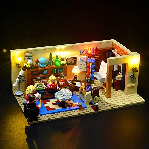 BRIKSMAX Big Bang Theory Led Lighting Kit- Compatible with Lego 21302 Building Blocks Model- Not Include The Lego Set - Image 1