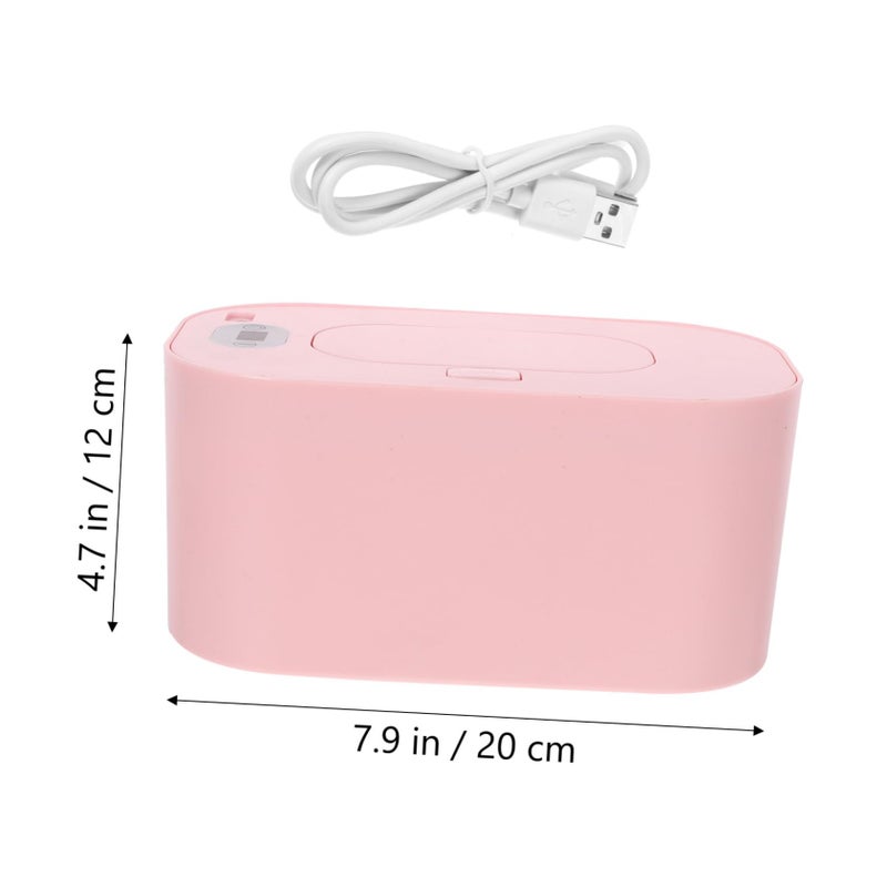 Large Capacity Wet Tissue Warmer Heater Box Portable For Home And Travel Use - Image 3