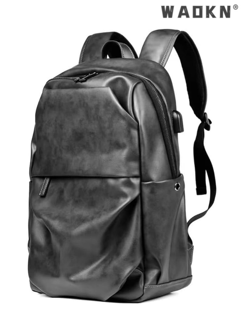 WAOKN Travel Laptop Backpack Anti Theft Water Resistant Backpacks School Computer Bookbag for Men Women College Students Fits 15.6 Inch Laptop - Image 2