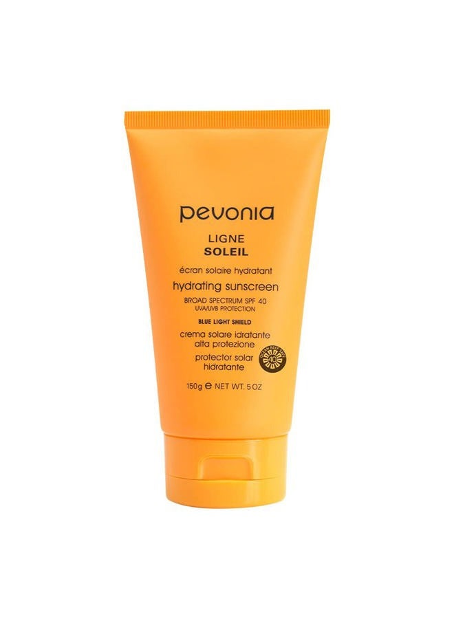 PEVONIA Hydrating Sunscreen Broad Spectrum SPF 40 UVA/UVB + Bluelight Shield, 5 g.