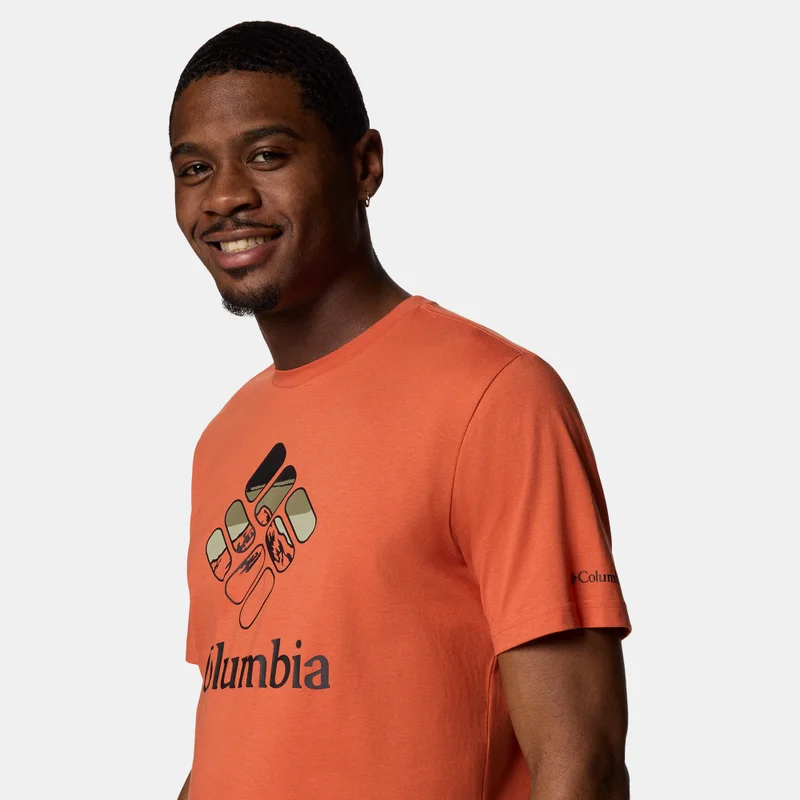 Columbia Red Men's Rapid Ridge™ Graphic T-Shirt for Men | Best Price UAE