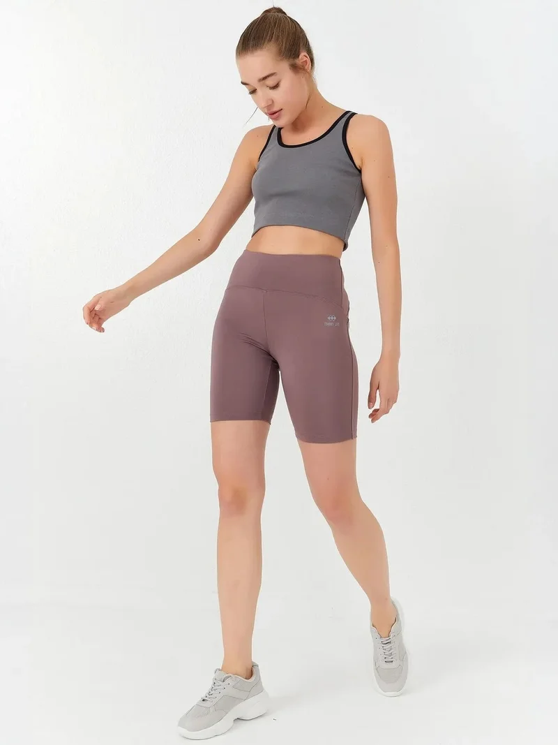 تومي لايف TOMMY Ribbed Sleeveless Crop Top