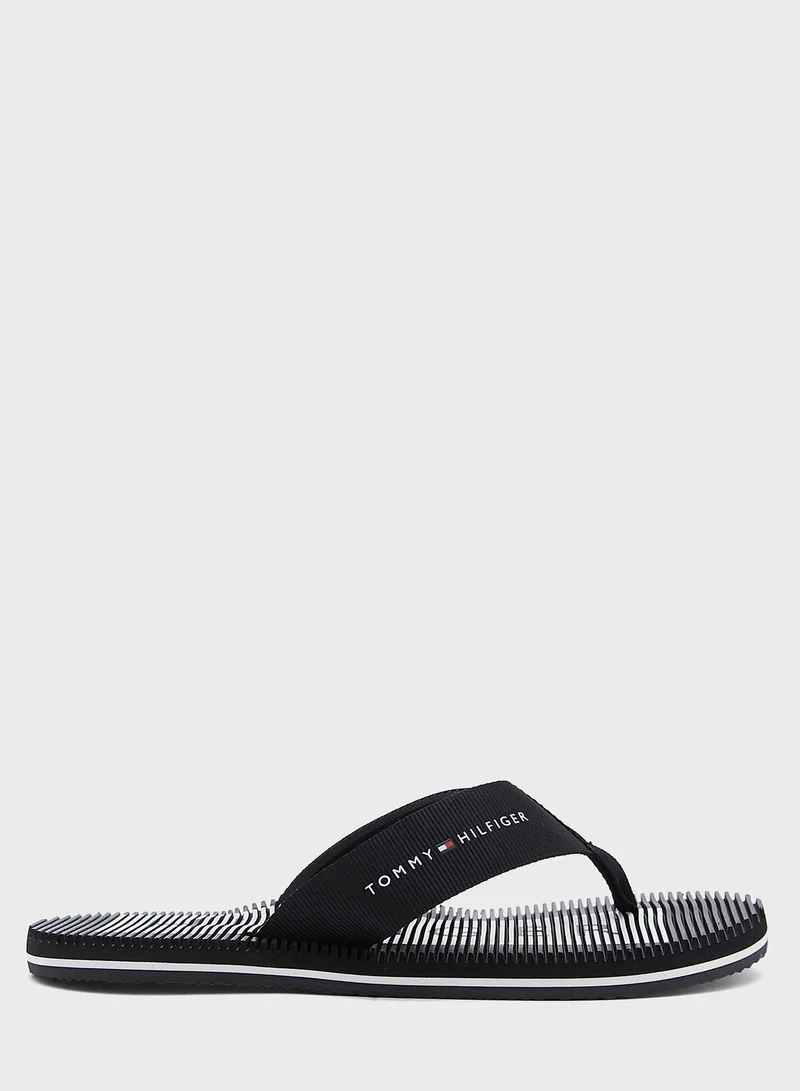 TOMMY HILFIGER Casual Thong Flip Flops