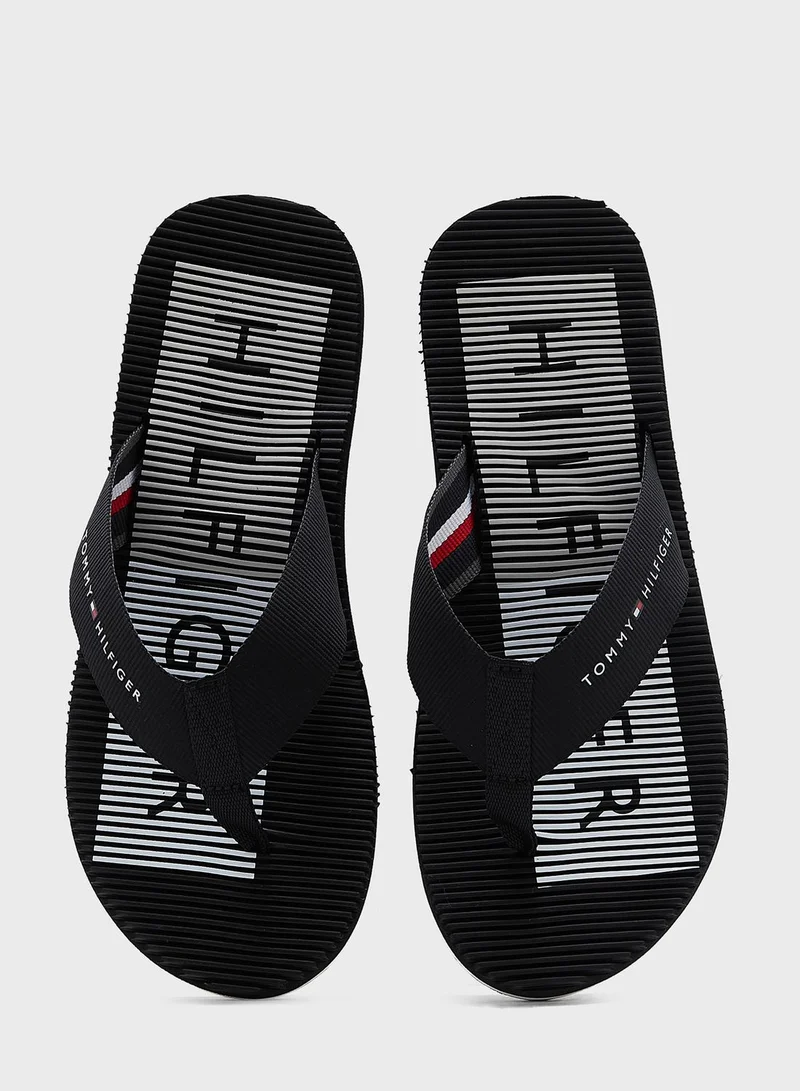TOMMY HILFIGER Casual Thong Flip Flops