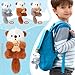 Chalyna 12 Pack Cute Plush Animal Figures 4 Inch Mini Plush Ornament Stuffed Keychain Tote Bag Pendant for Birthday Party Likes DIY Home DecorSea Otter Style - Image 4