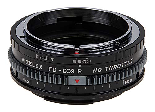 Fotodiox Vizelex CINE ND Throttle Lens Adapter Compatible with Canon FD Lenses on Canon RF-Mount Cameras - Image 5