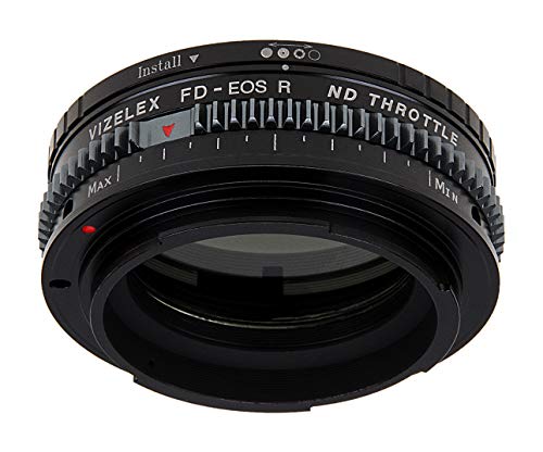 Fotodiox Vizelex CINE ND Throttle Lens Adapter Compatible with Canon FD Lenses on Canon RF-Mount Cameras - Image 3