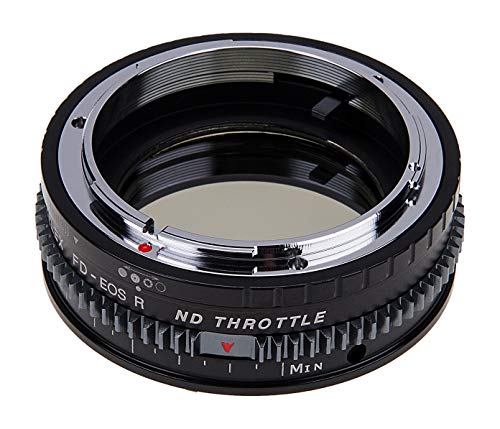 Fotodiox Vizelex CINE ND Throttle Lens Adapter Compatible with Canon FD Lenses on Canon RF-Mount Cameras - Image 2