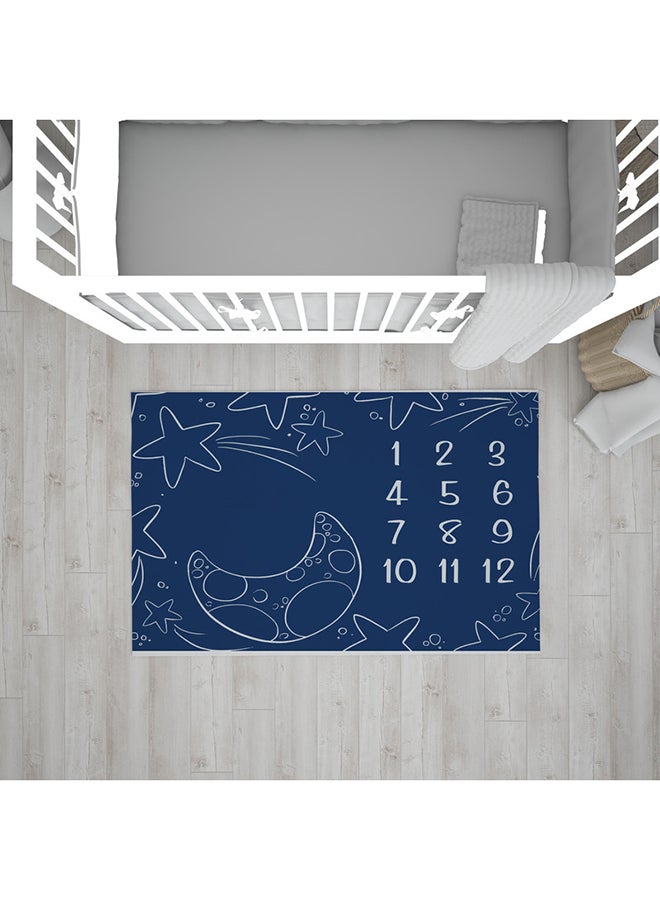Home Print Milestone Baby Blanket