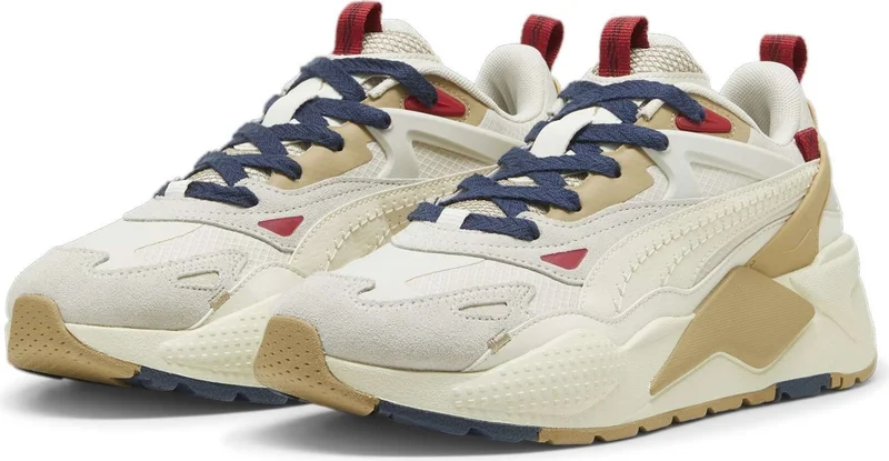 PUMA Unisex Alpine Snow-Vapor Gray Rs-X Effect Expeditions Beige Unisex Casual Sports Shoes