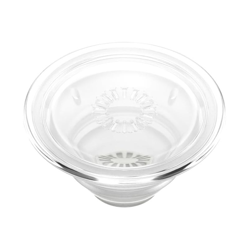 POPSOCKETS â€‹â€‹â€‹â€‹PopSockets Phone Grip with Expanding Kickstand, Adhesive Grip - Clear - Image 4