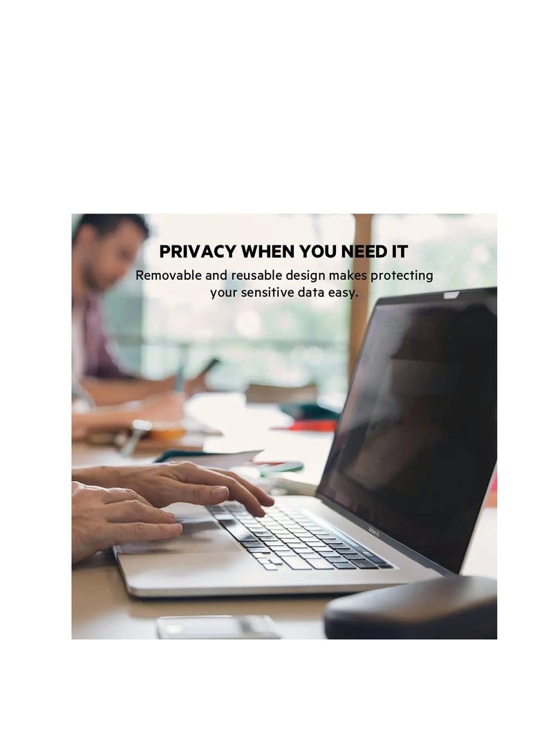 Privacy Screen MacBook Pro 13 Inch (2016-2022, M1,M2) and MacBook Air 13 In(2018-2020, M1), Magnetic Removable Anti-Glare Privacy Filter with Camera Cover, Laptop Privacy Screen Protector  - Image 5