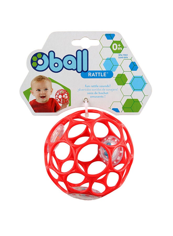 Bright Starts Red Oball Rattle - Image 1