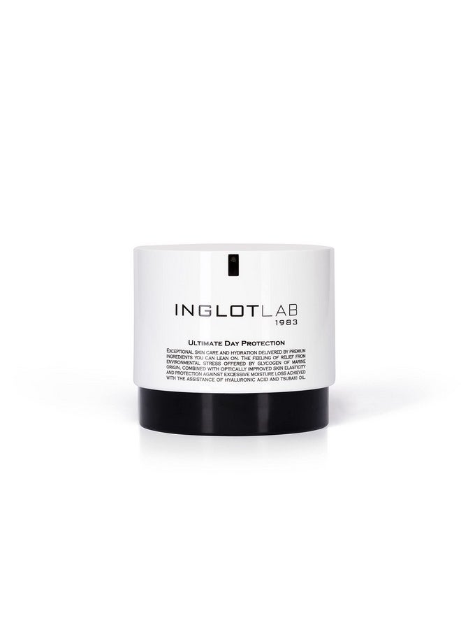 Inglot Inglot Lab Ultimate Day Protection Face Cream, 50 ml 1.7 US FL OZ | Skin Care | Against Excessive Water Loss | Hydration | Regeneration and Revitalization  - Image 1