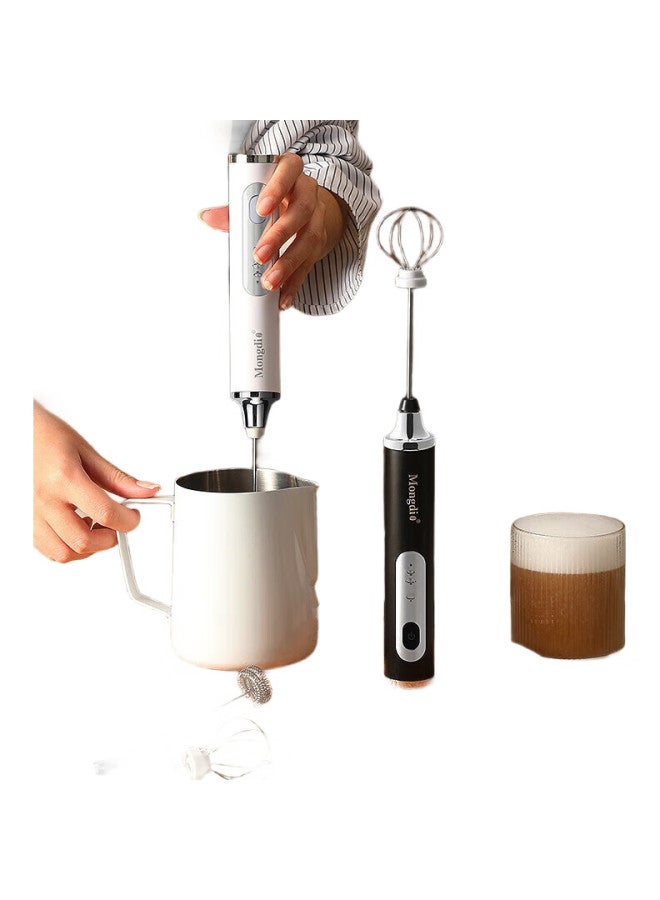 Mongdio Milk Frother, Whipping Cream Maker, Milk Foam Machine, Electric Coffee Frother, Milk Frother, Mixer - Image 3