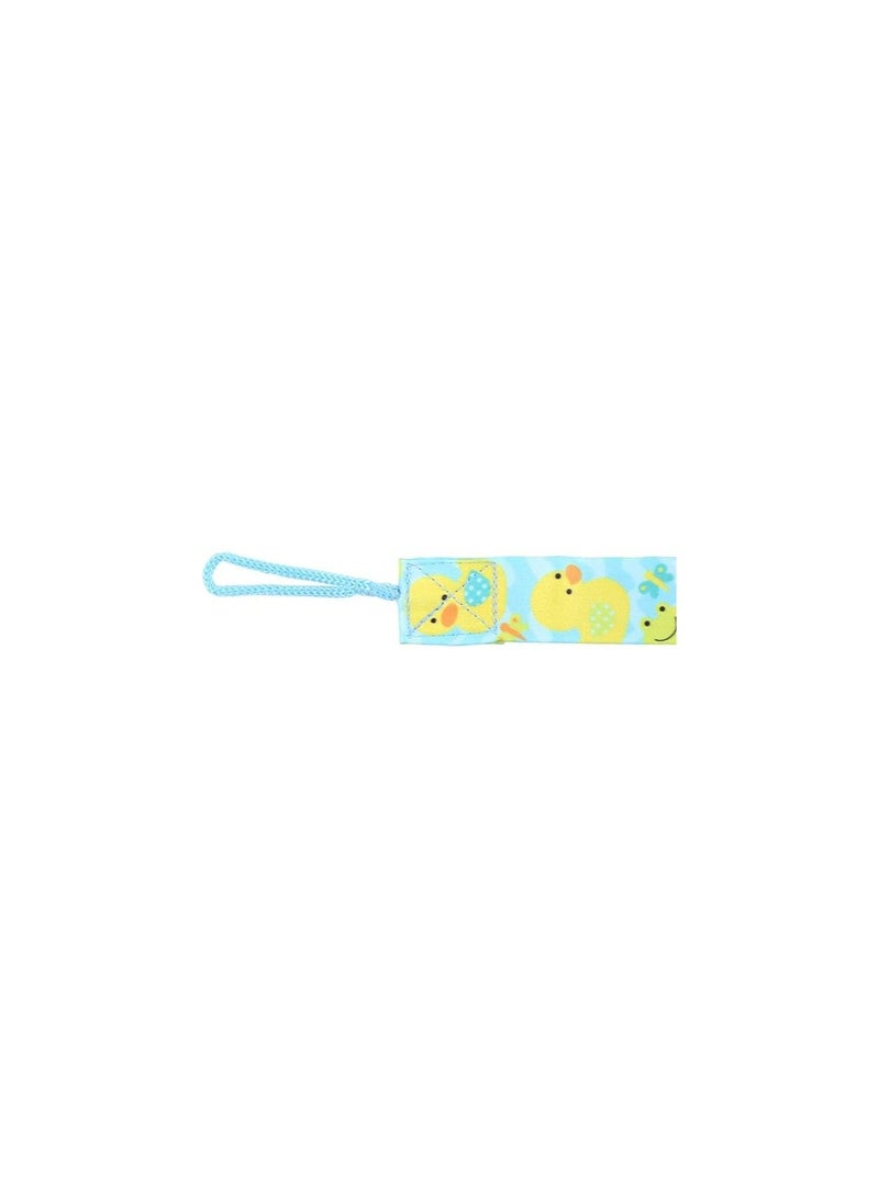 Pixie Pacifier Holder Duck Print, Pack Of 2 - Image 3