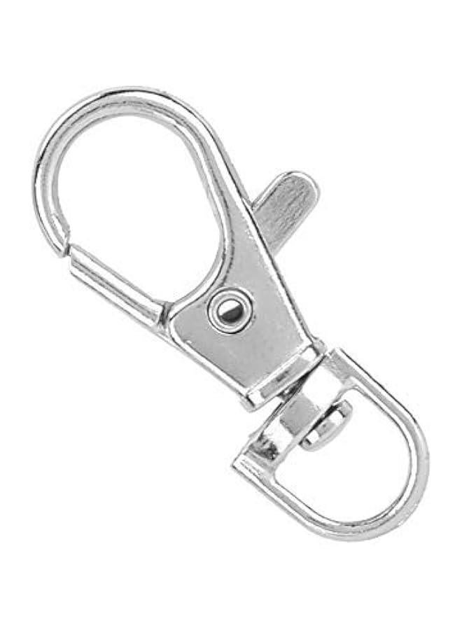 OCTOBER 12 Pcs Pet Birds Foot Rings Cage Door Buckle Lock Claw Snap Hook Iron Anti-Escape Accessory for Pet Birds Small Animals - Image 1