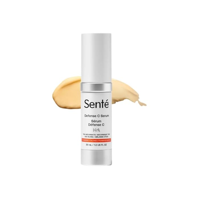 Senté Defense C Serum | Vitamin C Serum for Sensitive Skin | Helps Improve Tone, Texture & Radiance | Antioxidant-Rich Formula | 1 Fl Oz