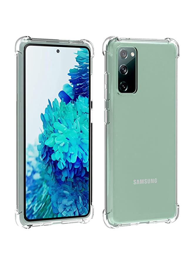 vesus Case for Samsung Galaxy S20 FE Case Cover Back Air Cushion Soft Silicone Shockproof Anti-Scratch Protective Bumper Shell Corner