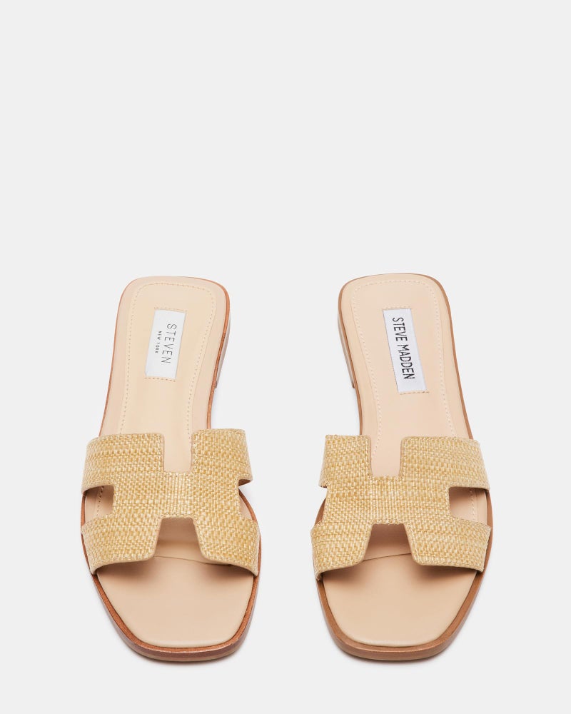 Steve Madden Women's Hadyn Sandal, Raffia, 8.5 - Image 3