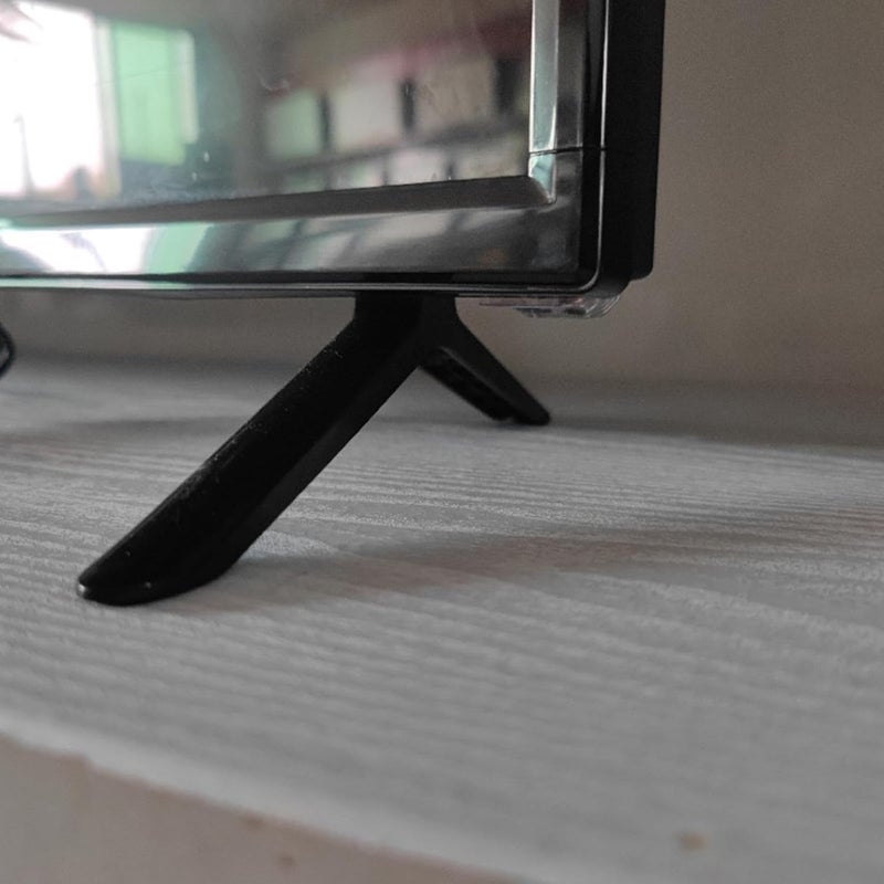 BNF ® 2 Pcs TV Stand Legs for Tabletop | Universal TV Base Replacement | Sturdy PP Material with Screws | Elevate Viewing Experience for 24-43 Inch Televisions - Image 3