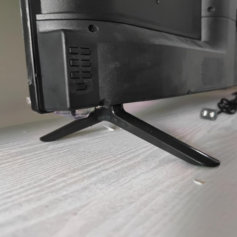 BNF ® 2 Pcs TV Stand Legs for Tabletop | Universal TV Base Replacement | Sturdy PP Material with Screws | Elevate Viewing Experience for 24-43 Inch Televisions - Image 5