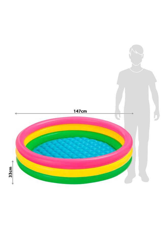 INTEX Sunset Glow Baby Pool 58x13inch - Image 3
