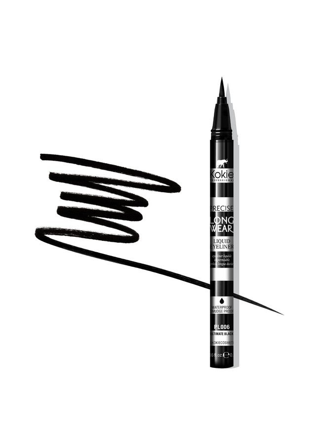 Kokie Precise Longwear Liquid Eyeliner, Waterproof, Smudge Proof - Image 2