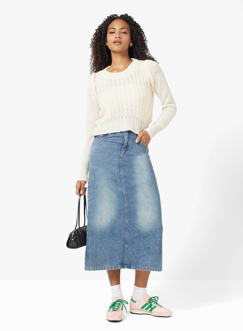 Ginger Cable Knit Jumper - Image 4