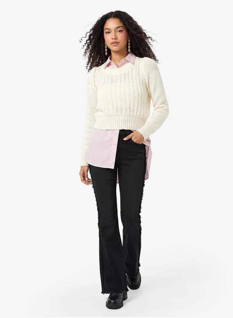 Ginger Cable Knit Jumper