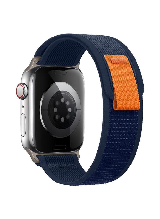 For Apple Iwatch Watch With Applewatch S10/9/8 Path Loop Nylon Strap Ultra2 - Image 1